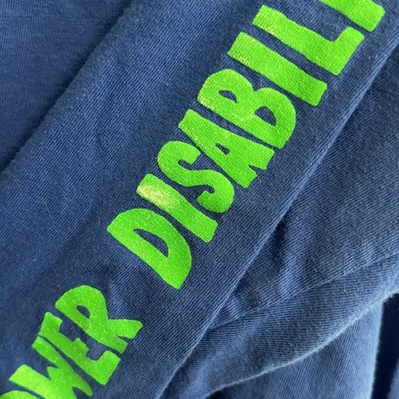 Nike Tee Long Sleeve Empower Disability Culture Small - Picture 8 of 9